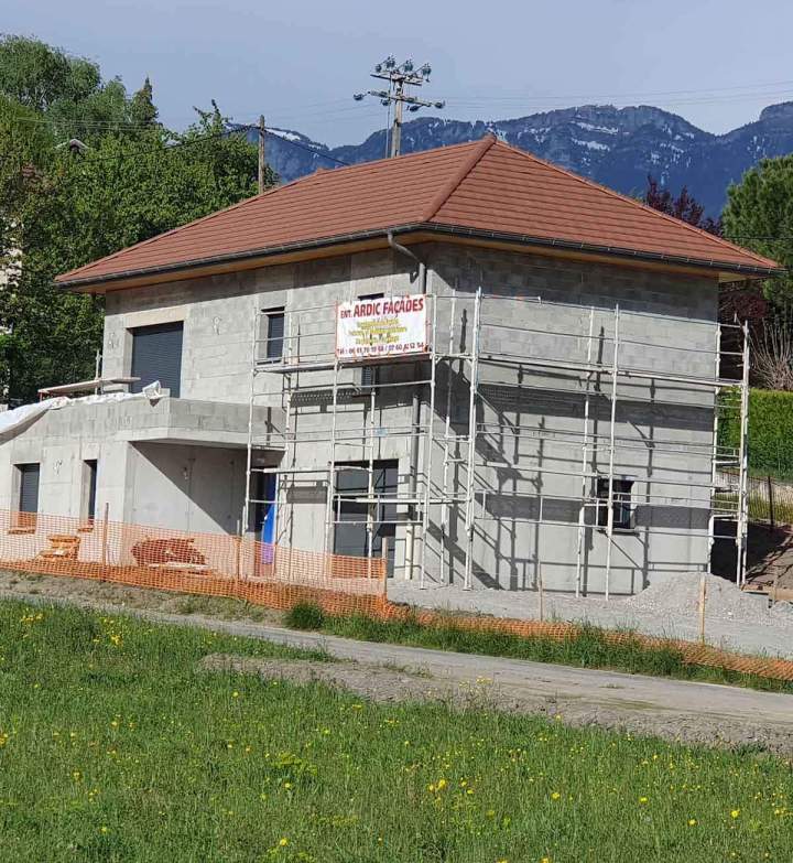 Ravalement de façade Chambéry